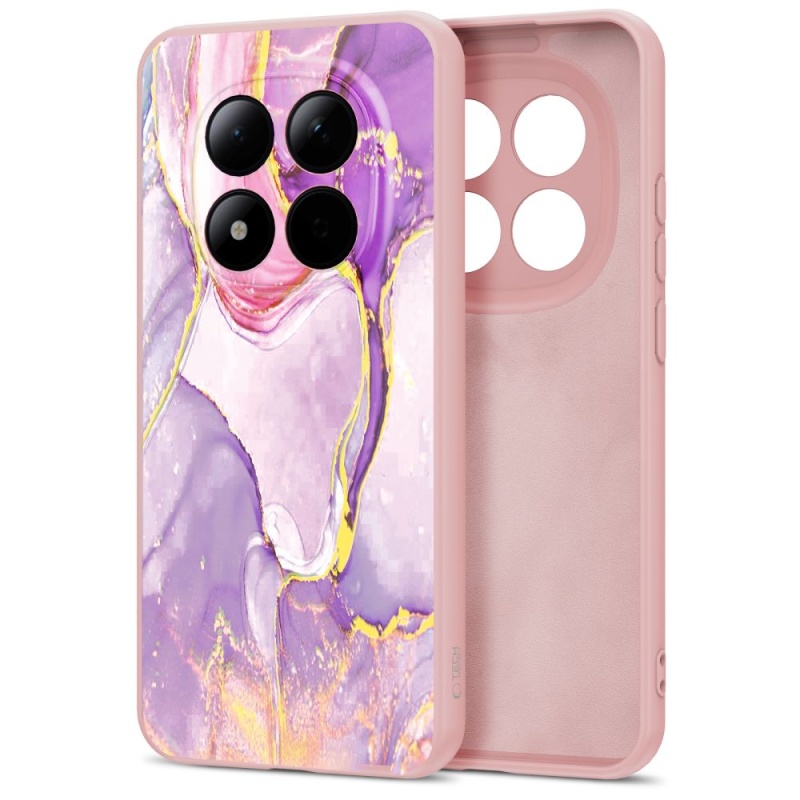 Etui TECH-PROTECT Icon Marble do Xiaomi Redmi Note 15 Pro 5G