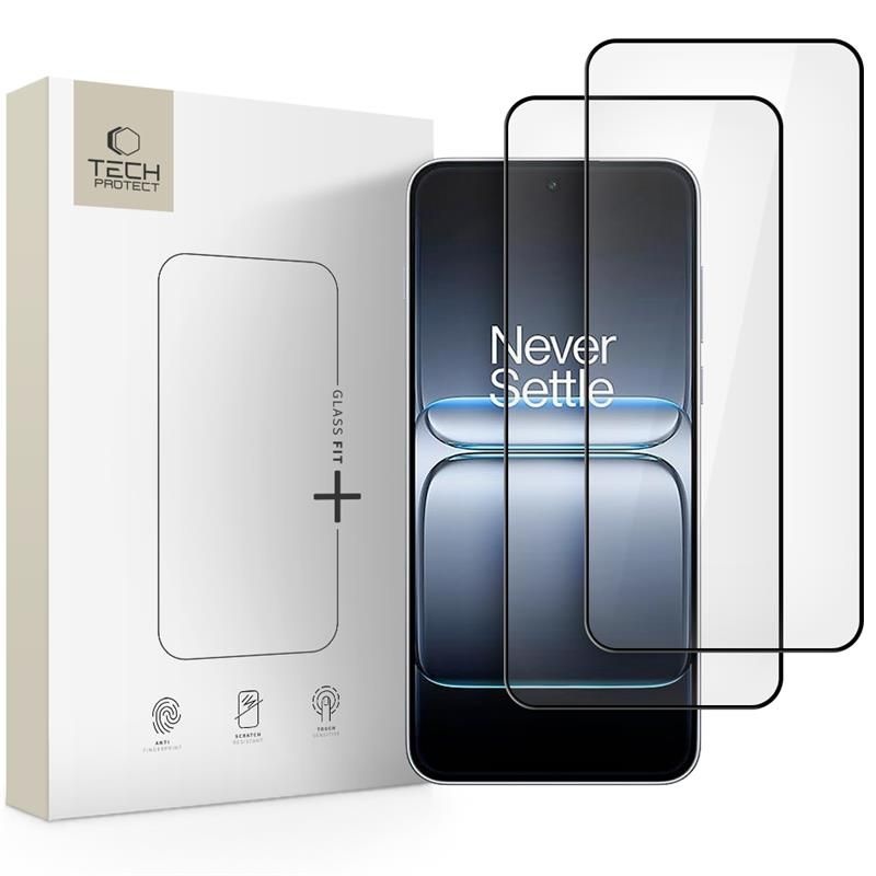 Szkło na ekran TECH-PROTECT GLASS FIT+ 2-PACK do OnePlus 5