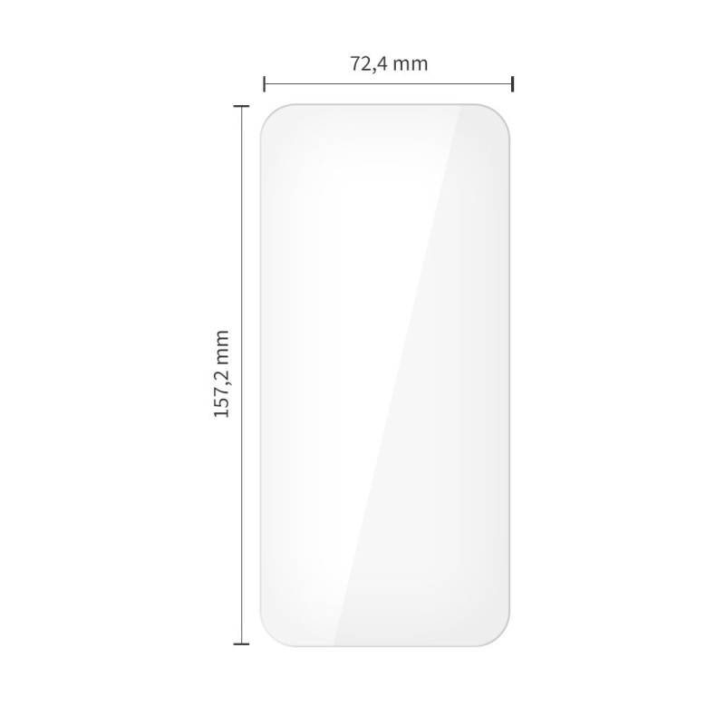 zkło na ekran TECH-PROTECT GLASS FIT+ 2-PACK do OnePlus 15