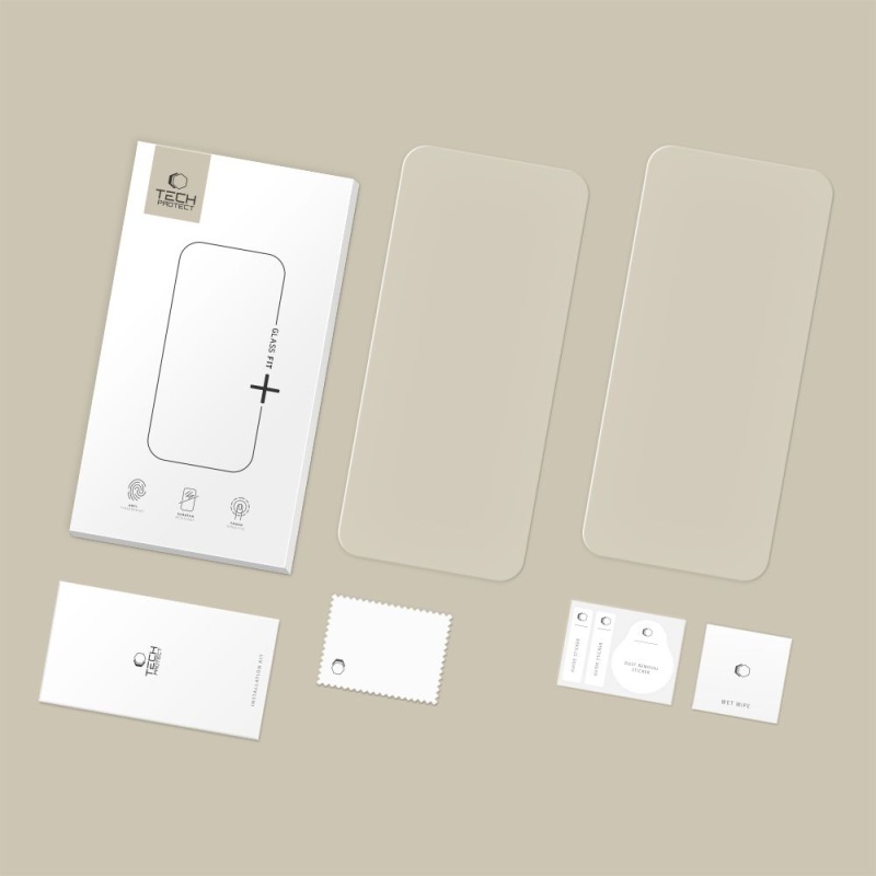 zkło na ekran TECH-PROTECT GLASS FIT+ 2-PACK do OnePlus 15