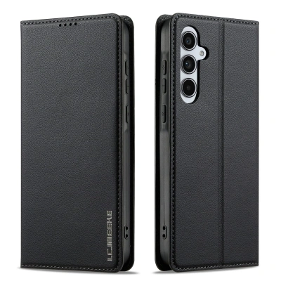 Etui portfelowe LC.IMEEKE do Samsung Galaxy S24 - Czarny