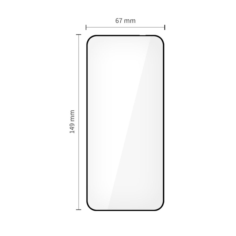 2x Szkło na ekran TECH-PROTECT GLASS FIT+ do Motorola Edge 50 Neo