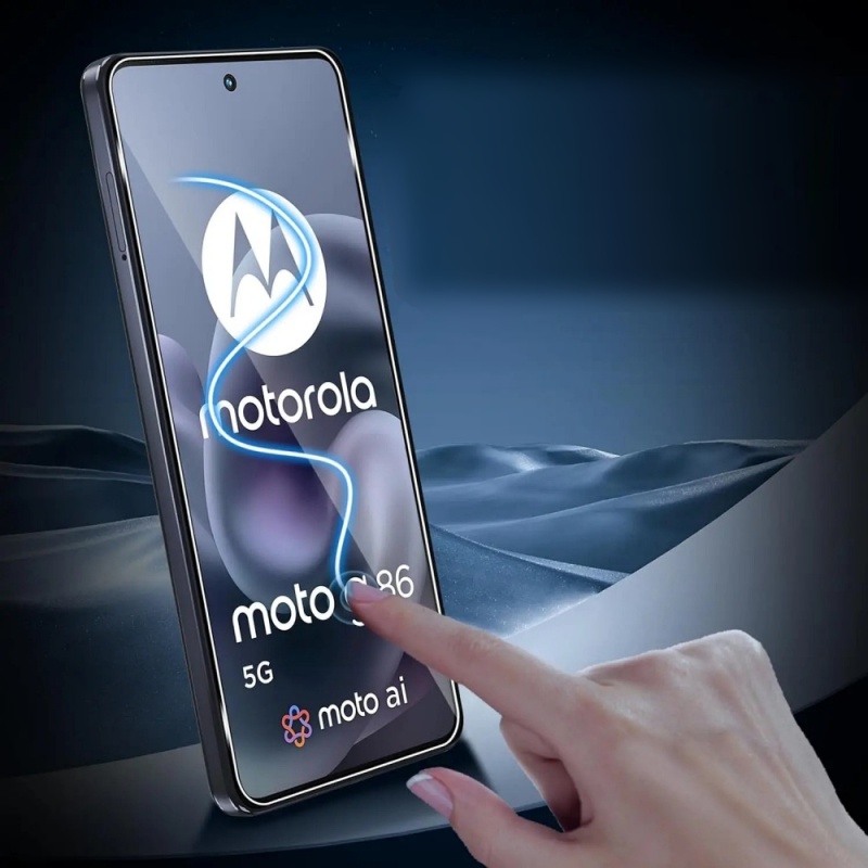 Szkło cały ekran 5D FULL GLUE do Motorola Moto G86 / G86 Power 5G