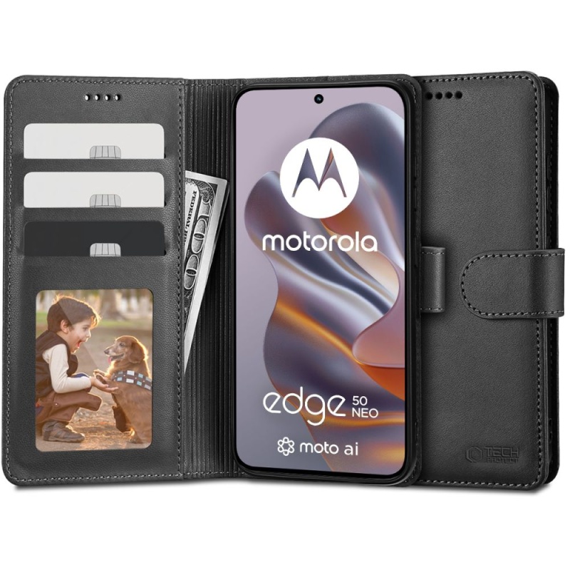 Etui - futerał TECH-PROTECT Wallet do Motorola Edge 50 Neo / 60 Neo