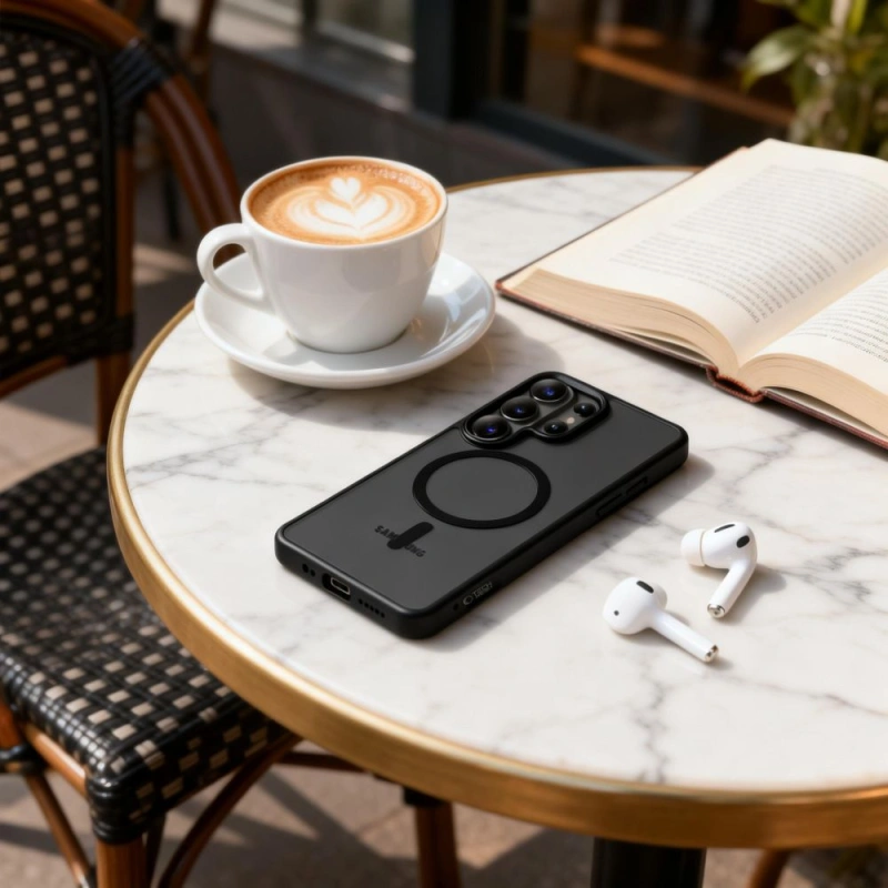 Etui do Samsung Galaxy S26 Ultra - TECH-PROTECT MagMat Matte MagSafe