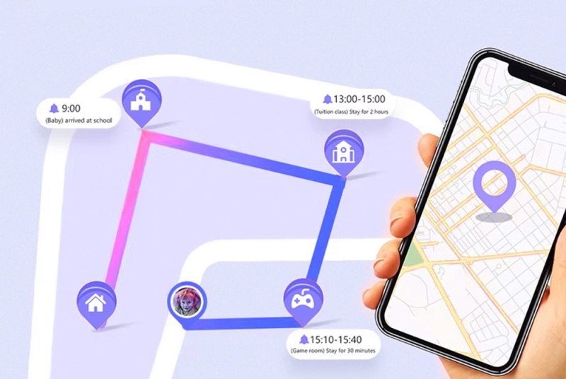 Smartwatch dla dzieci Blavec K-02 1,69" 4G GPS z funkcją rozmów