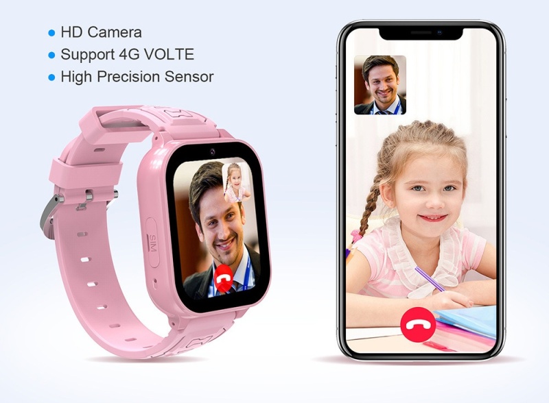 Smartwatch dla dzieci Blavec K-02 1,69" 4G GPS z funkcją rozmów