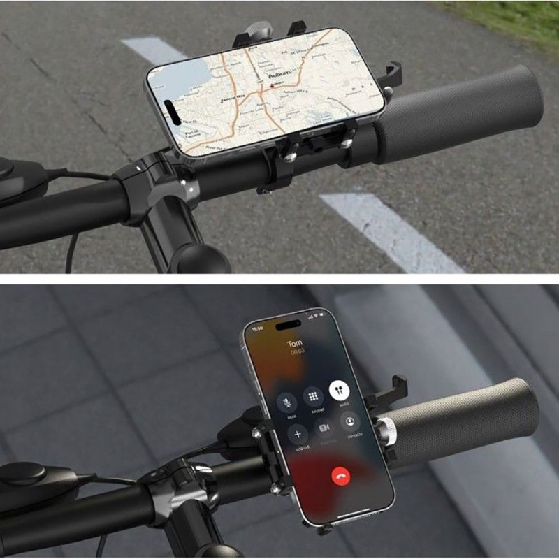 Uchwyt rowerowy TECH-PROTECT V1 UNIVERSAL Bike Mount BLACK