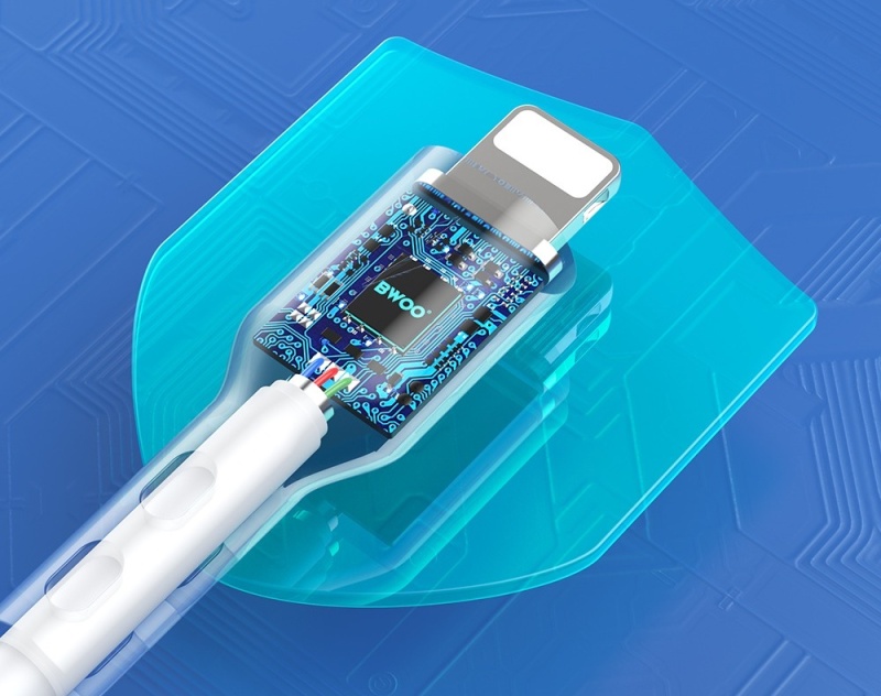 Kabel BWOO X172L USB - Lightning 2 metry - 3A - do iPhone