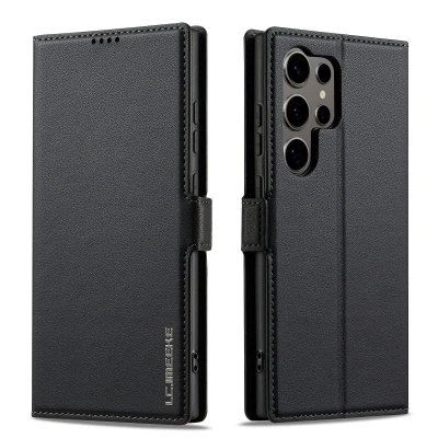 Etui portfelowe LC.IMEEKE do Samsung Galaxy S26 Ultra - Czarny