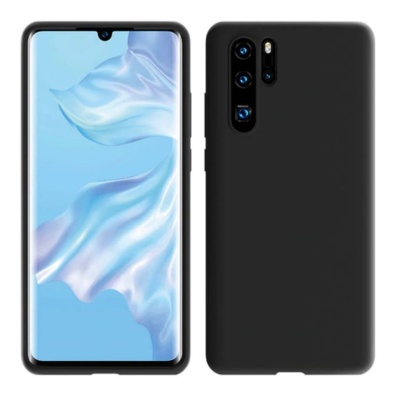 Etui Fiber Case Huawei P30 Pro - Czarny