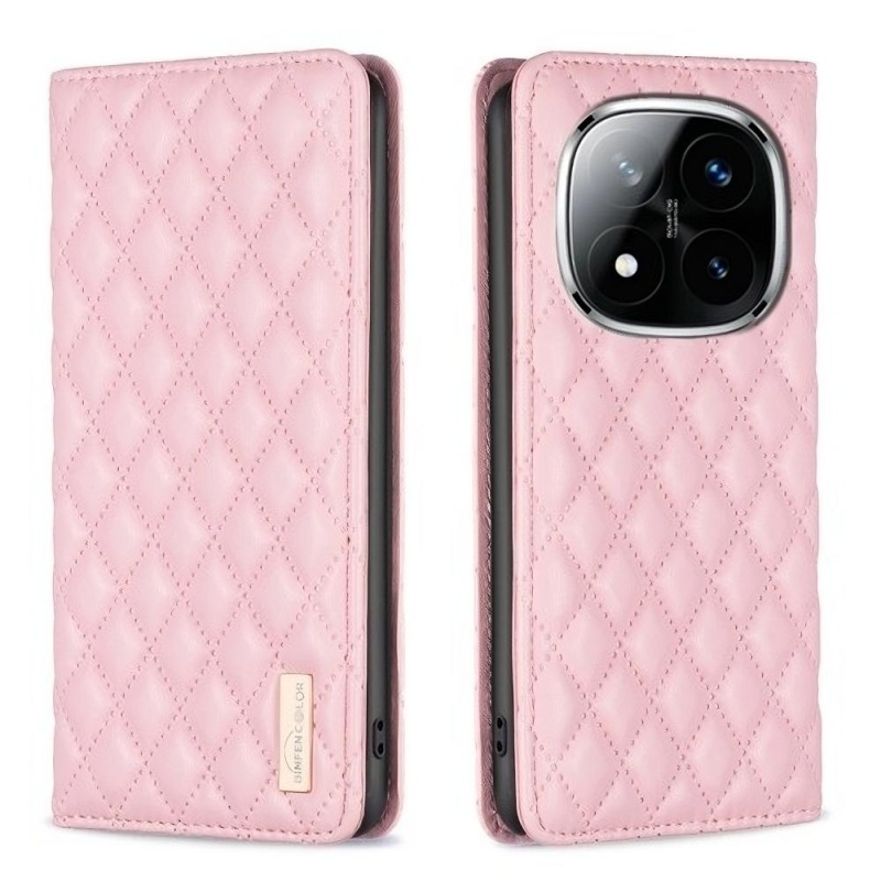 Etui Diamond Wallet do Xiaomi Redmi Note 15 Pro - Różowy