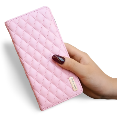 Etui Diamond Wallet do Xiaomi Redmi Note 15 - Różowy