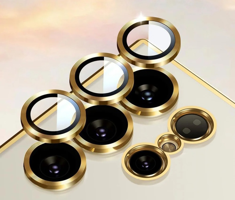 Etui Electro MagSafe do Samsung Galaxy S24 Ultra - Złoty