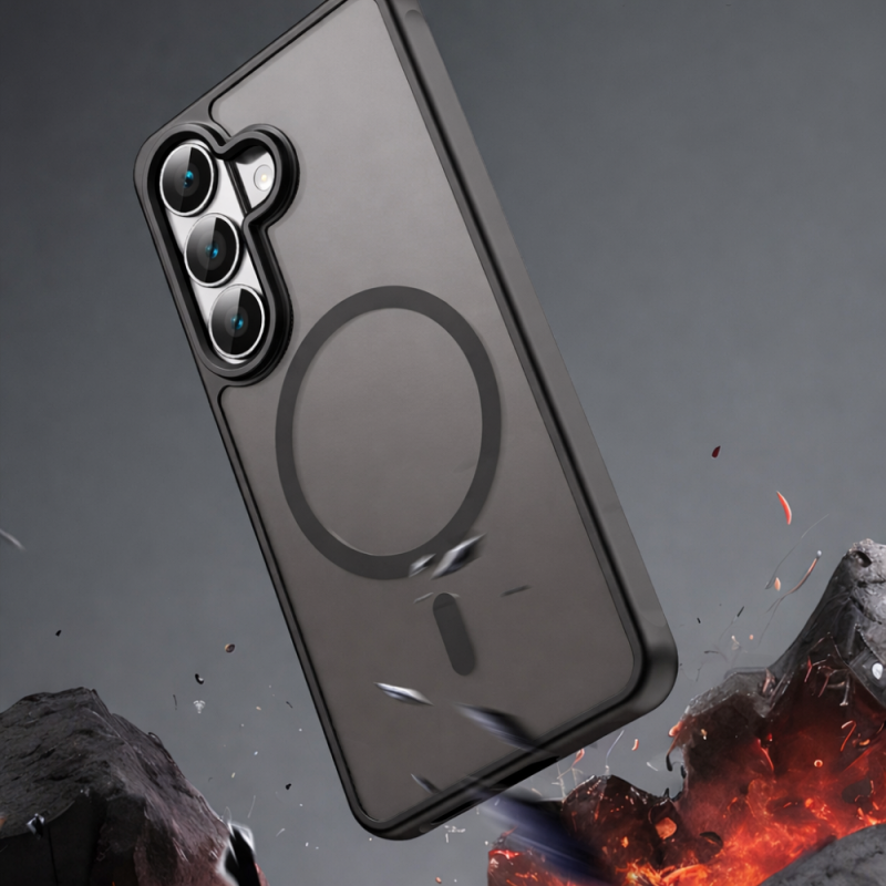 Etui Frozen MagSafe Case do Samsung Galaxy S26 - Czarny