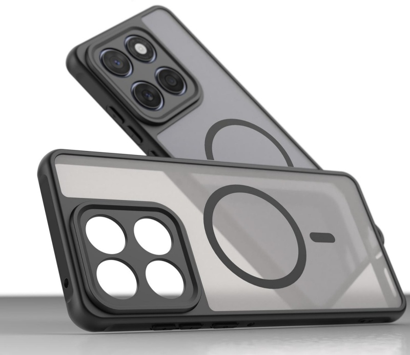 Etui Frozen MagSafe Case do Motorola Edge 60 - Czarny