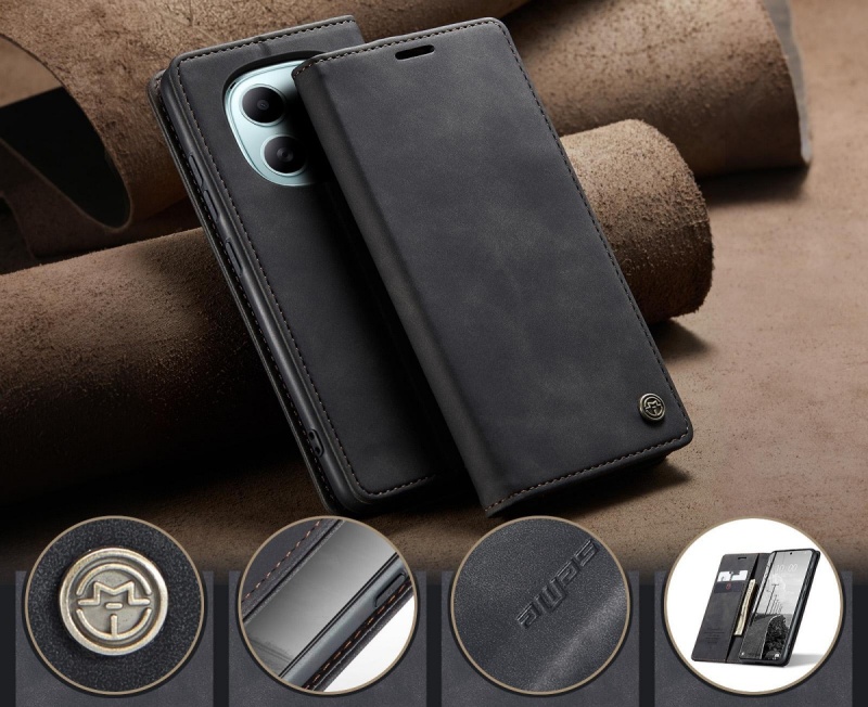 Etui CaseMe Soft do Xiaomi Redmi Note 15 Pro 5G - Czarny