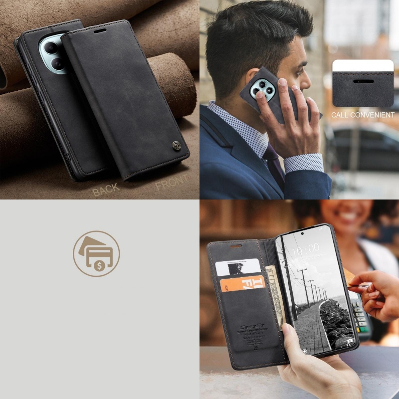 Etui CaseMe Soft do Xiaomi Redmi Note 15 Pro - Czarny