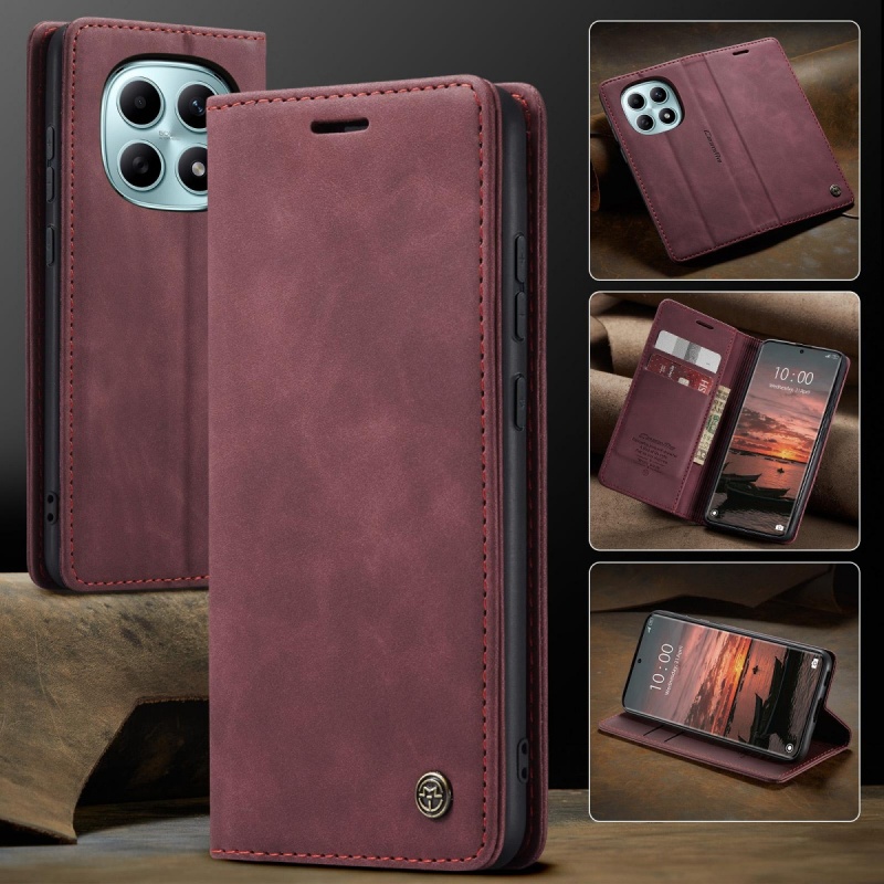 Etui CaseMe Soft do Xiaomi Redmi Note 15 - Bordowy