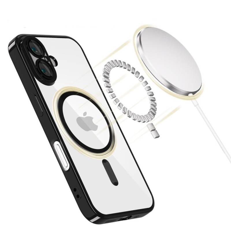 Etui Tech-Protect MagFlex MagSafe do Apple iPhone 16 - Czarny