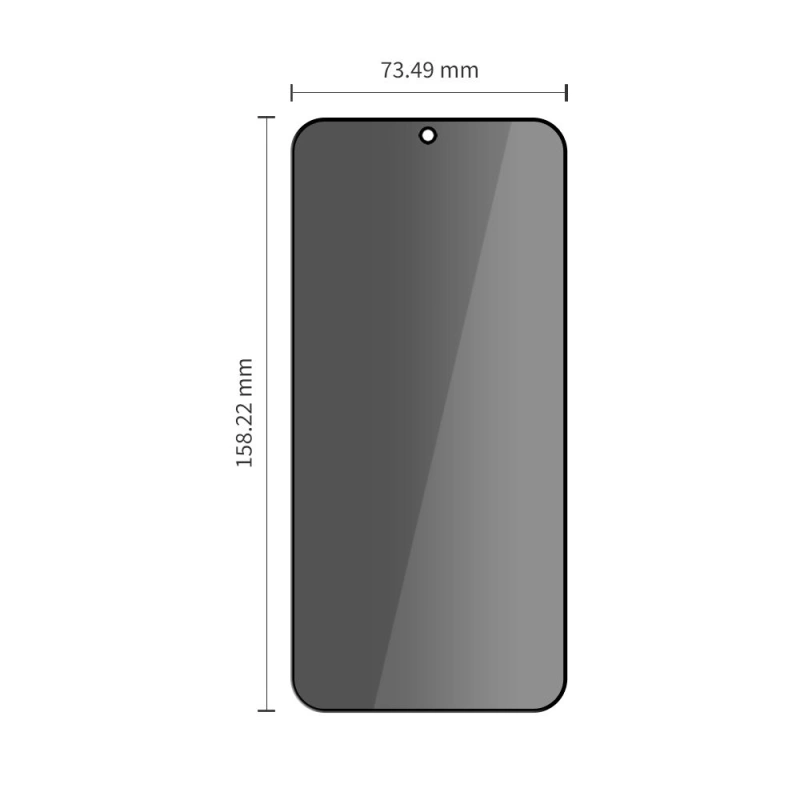 2x Szkło Prywatyzujące Tech-Protect SPY+ do Samsung Galaxy A57 5G