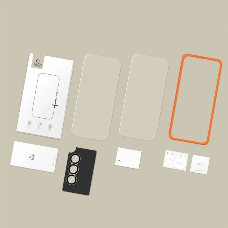 3-Pack Szkło Tech-Protect Easy Set do Samsung Galaxy A57 5G