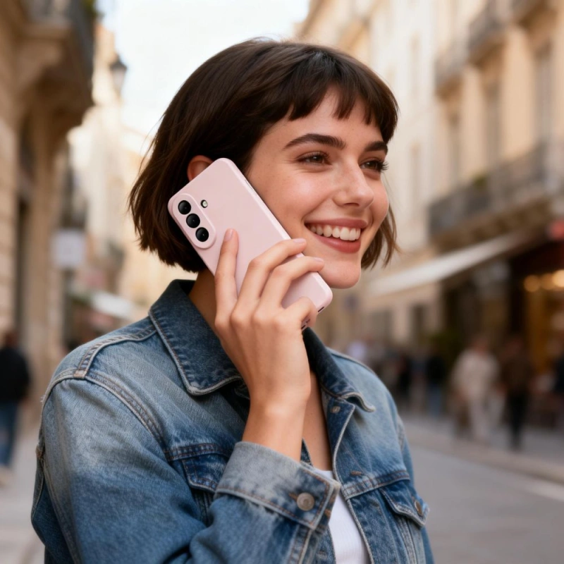 Etui TECH-PROTECT Icon do Samsung Galaxy A57 5G - Różowy