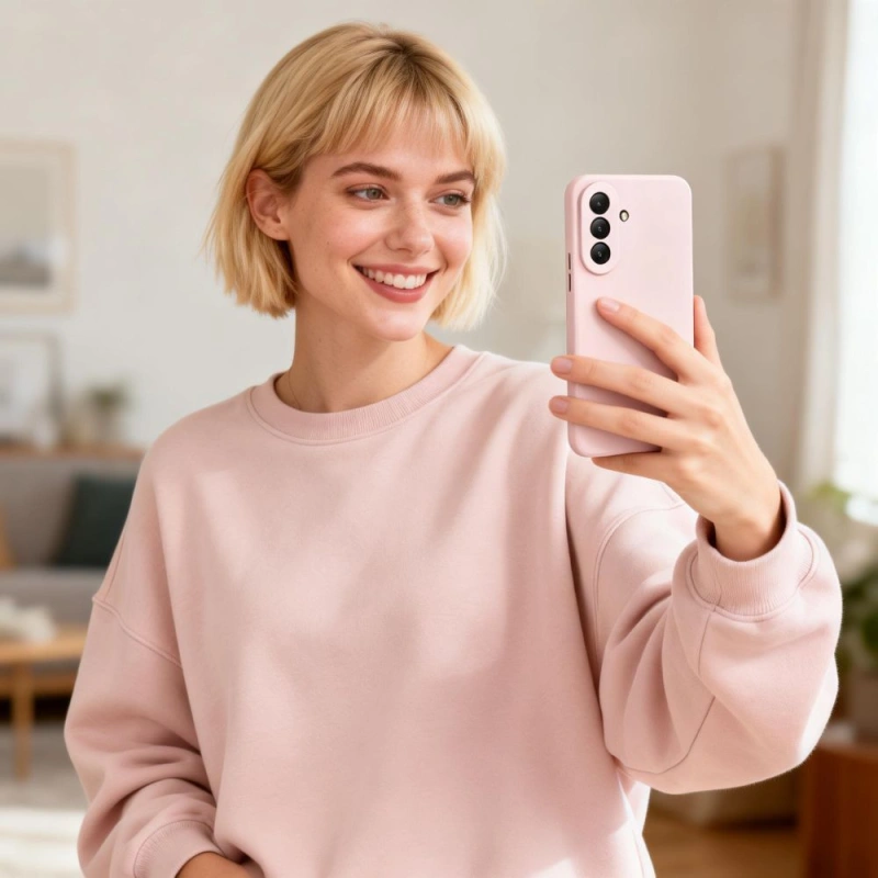 Etui TECH-PROTECT Icon do Samsung Galaxy A57 5G - Różowy