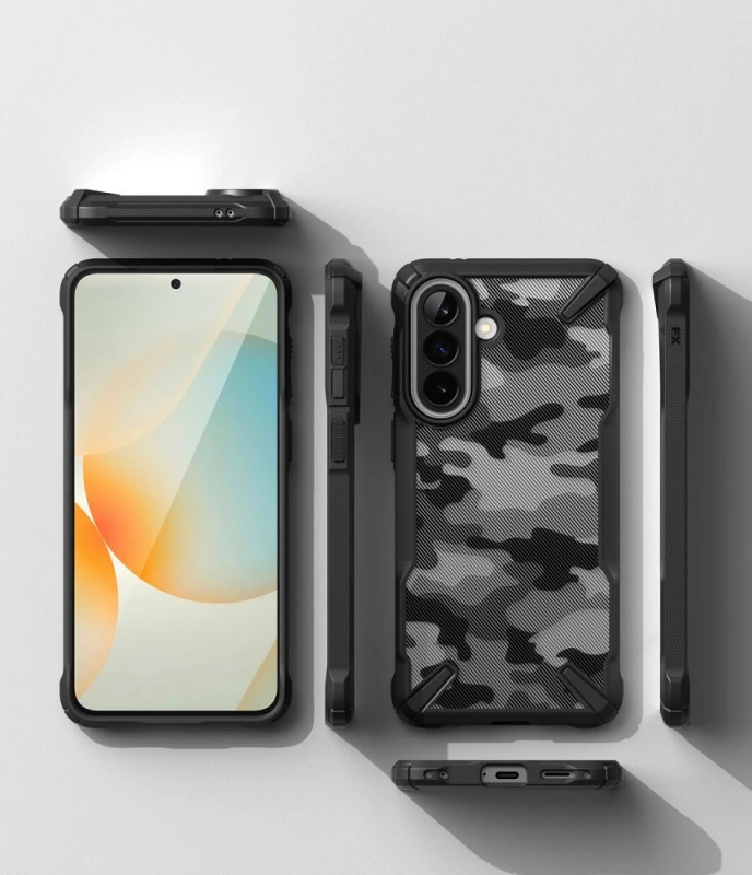 Etui Ringke Fusion X do Samsung Galaxy A57 5G - Camo Black