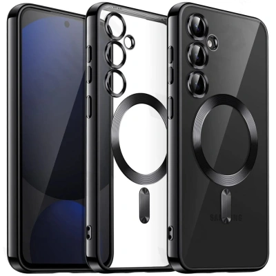 Etui Electro MagSafe do Samsung Galaxy A57 5G - Czarny