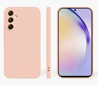 Etui Fiber Case Samsung Galaxy A37 5G - Różowy