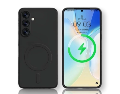 Etui Fiber Mag Safe Case do Samsung Galaxy A57 5G - Czarny