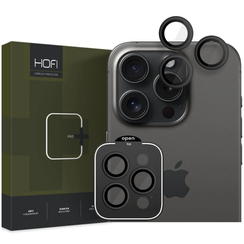 Szkło / Osłona aparatu HOFI CamRing PRO+ do Apple iPhone 15 Pro