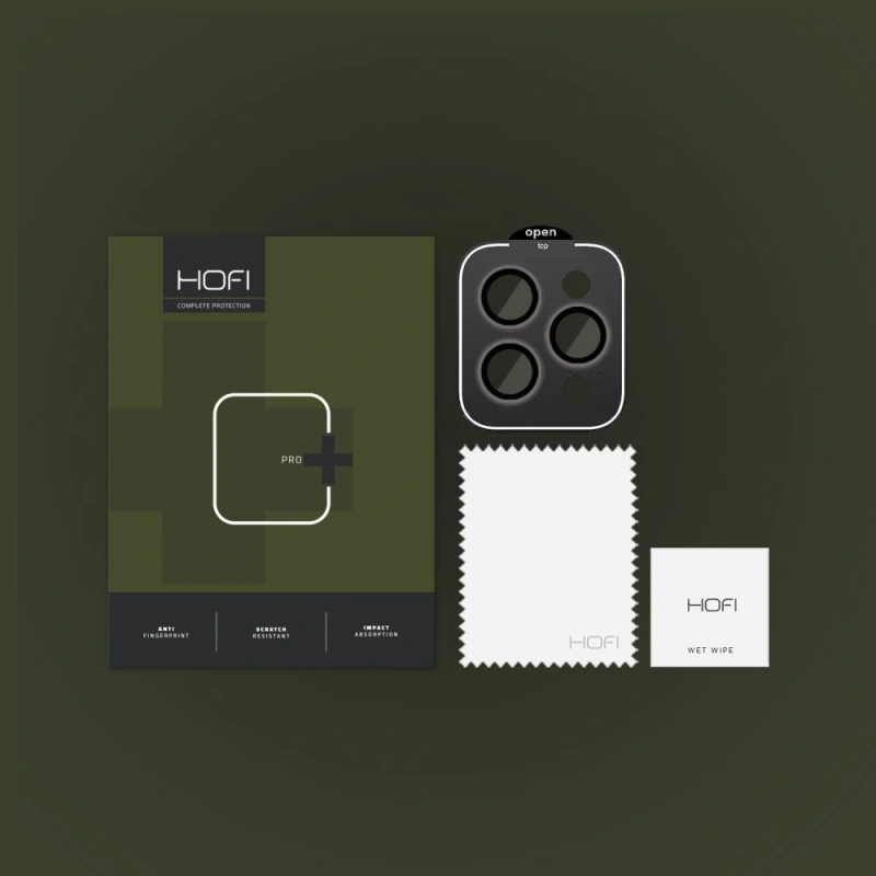 Szkło / Osłona aparatu HOFI CamRing PRO+ do Apple iPhone 15 Pro