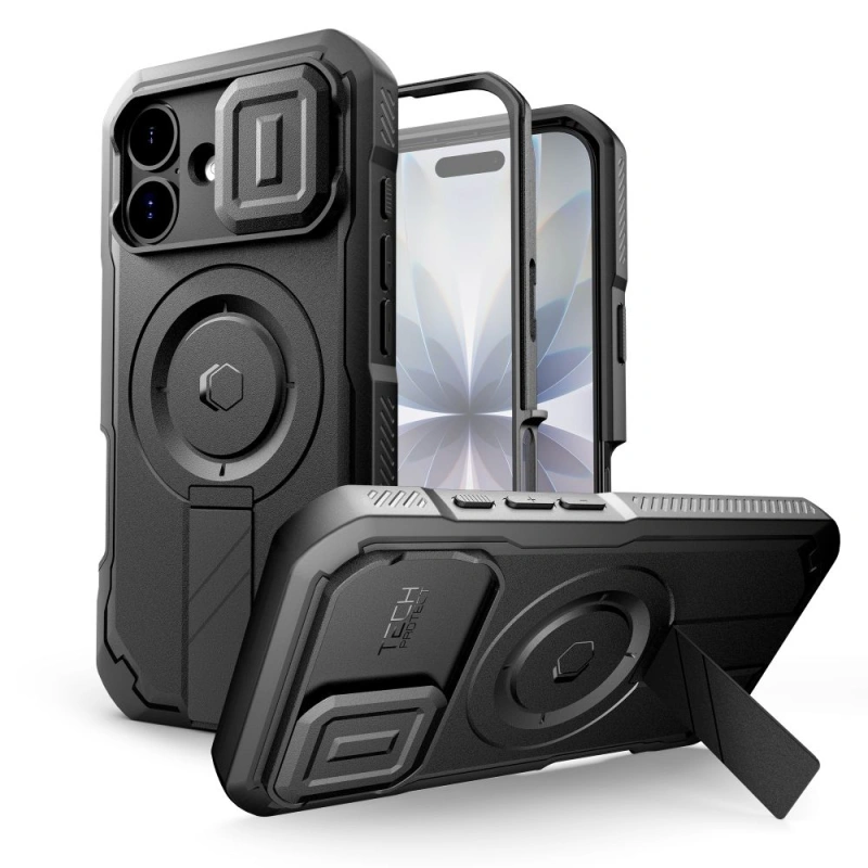 Etui Tech-Protect Kevlar MagSafe do Apple iPhone 17
