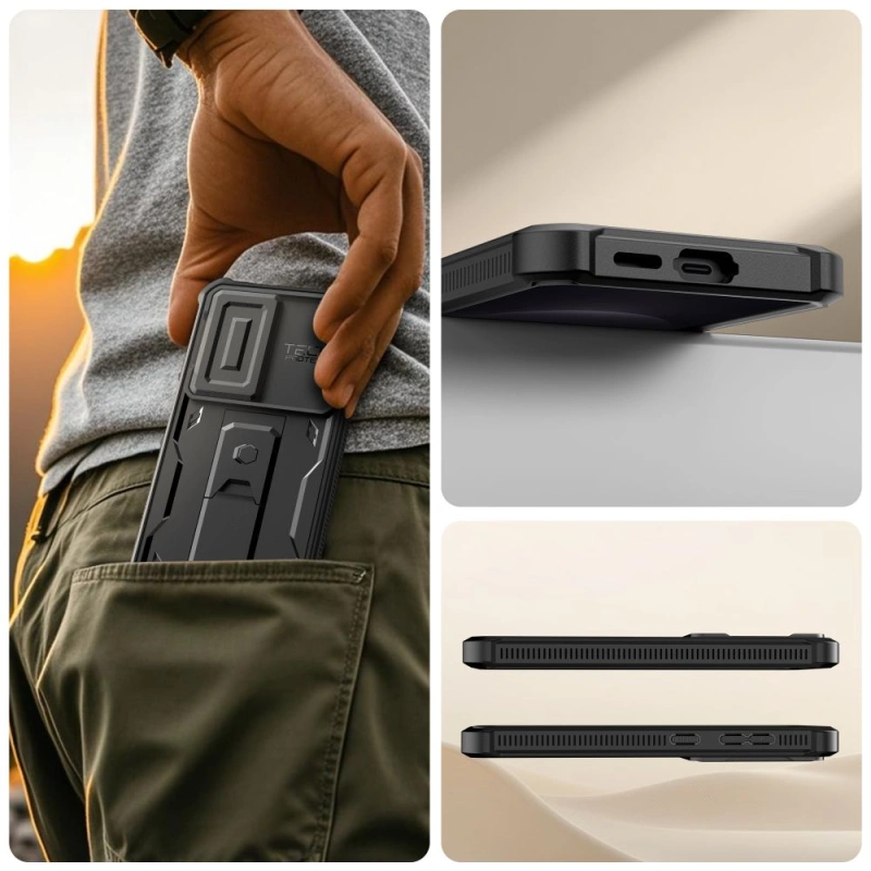 Etui Tech-Protect Kevlar 2-Set do Samsung Galaxy S26