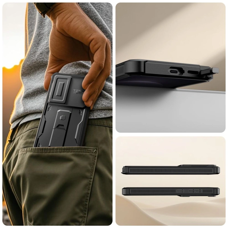 Etui Tech-Protect Kevlar 2-Set do Samsung Galaxy S26 Ultra