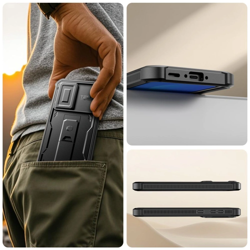 Etui Tech-Protect Kevlar 2-Set do Samsung Galaxy A37 5G