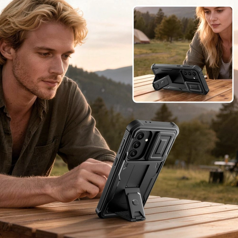 Etui Tech-Protect Kevlar 2-Set do Samsung Galaxy A37 5G