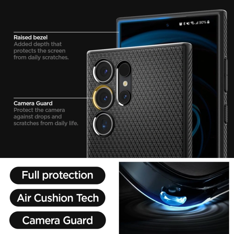 Etui Premium Spigen Liquid Air do Samsung Galaxy S24 Ultra