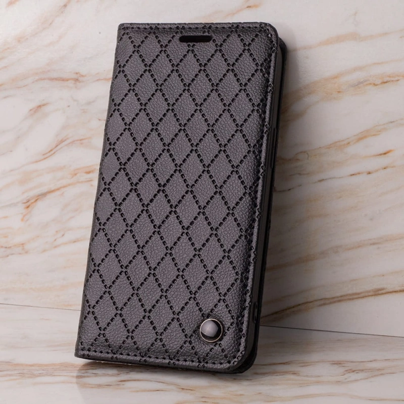 Etui Wallet Caro do Motorola Edge 70 Fusion 5G - Czarny