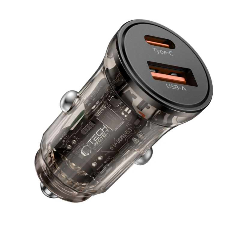 Ładowarka samochodowa T-P CC01 2x USB 30W / QC3.0