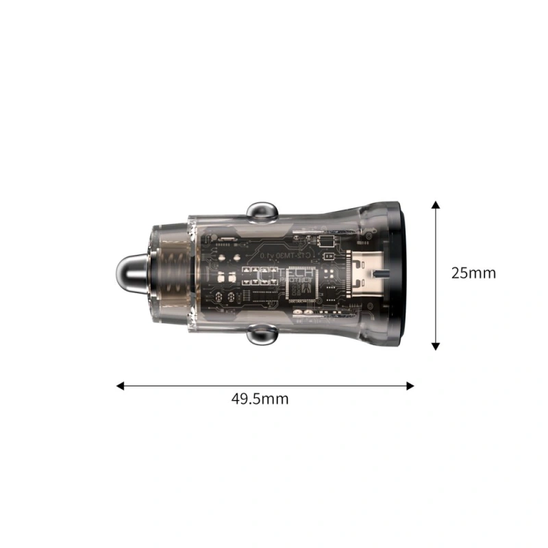 Ładowarka samochodowa T-P CC01 2x USB 30W / QC3.0