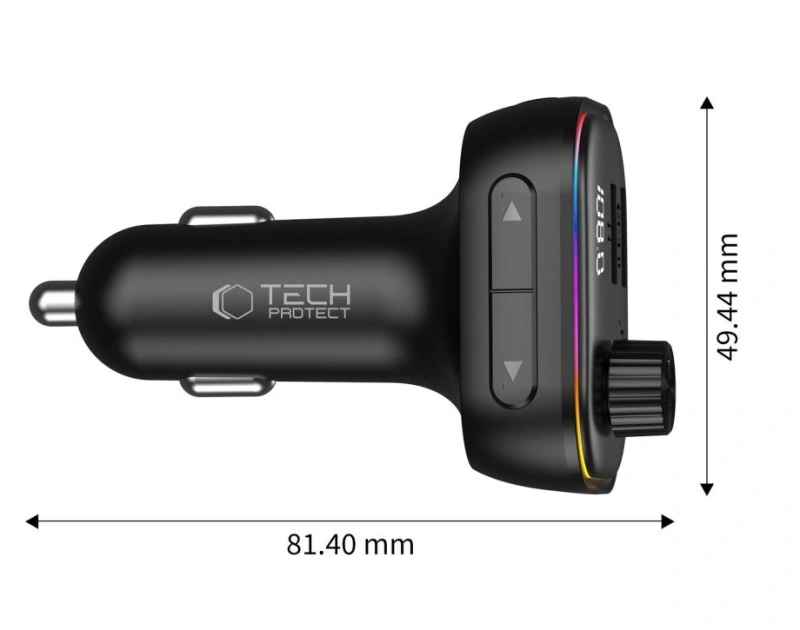 Ładowarka + Transmiter Bluetooth T-P CC07 3x USB PD 54W