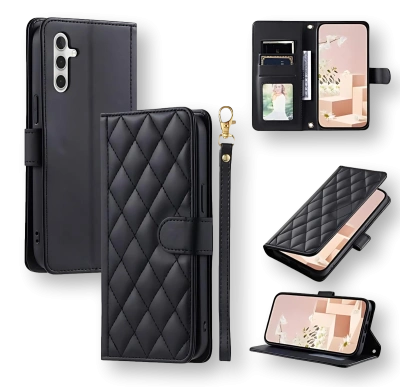 Etui - futerał Diamond Clip do Samsung Galaxy A57 5G - Czarny