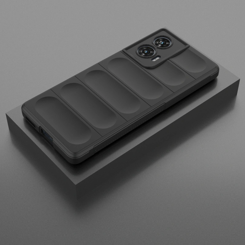 Etui Shield Case do Motorola Edge 50 Fusion - Czarny