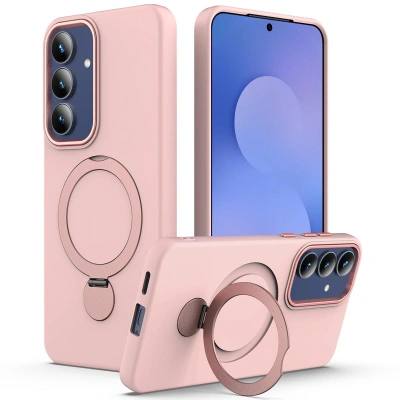 Etui Ring Magnetic do Samsung Galaxy S26 - Różowy