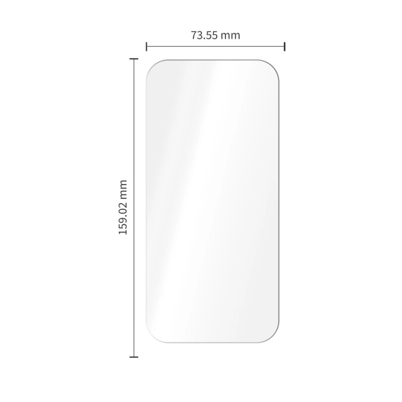 2x Szkło T-P GLASS FIT+ do Apple iPhone 16 Pro Max