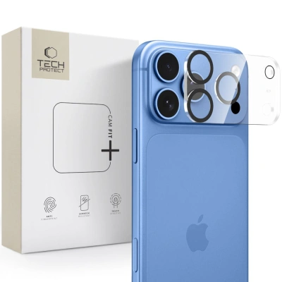 Osłona aparatu T-P Cam Fit+ do Apple iPhone 18 Pro Max - Szkło na kamery