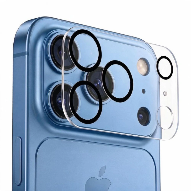 Osłona aparatu T-P Cam Fit+ na iPhone 18 Pro Max - Szkło na kamery